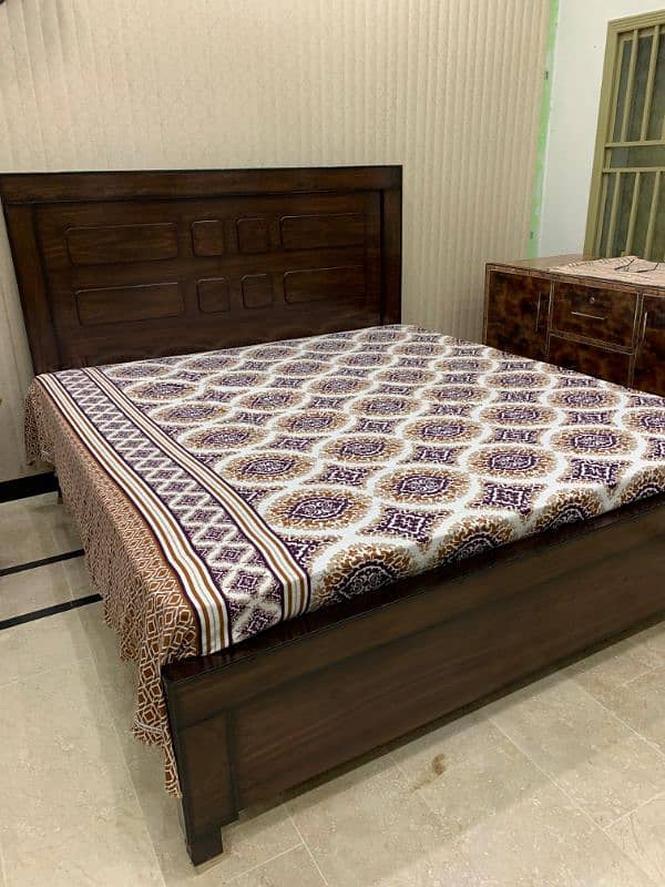 brand new bed with side tables 03125459348 2