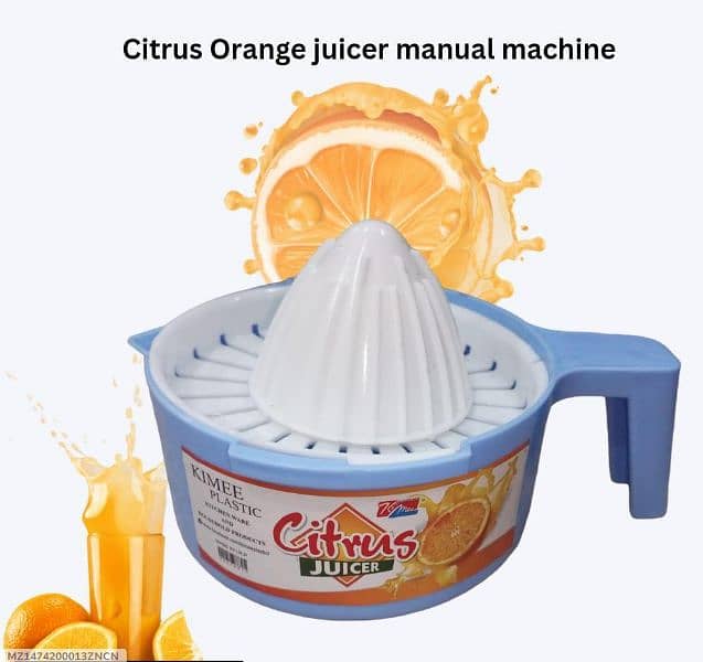 Manual orange juicer 0