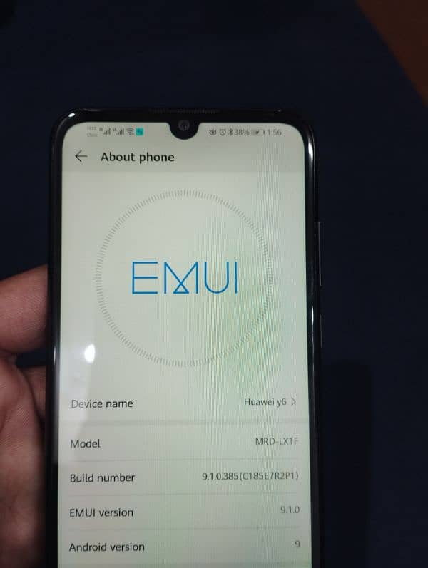 Huawei y6 prime 2019 2gb ram 32gb rom 4