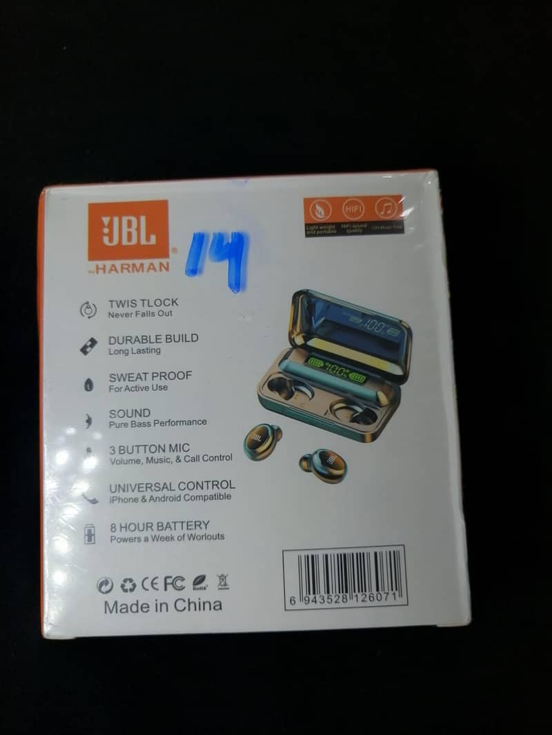 JBL Air F9 pro+  AirBuds with FREE oarimo Charger 1