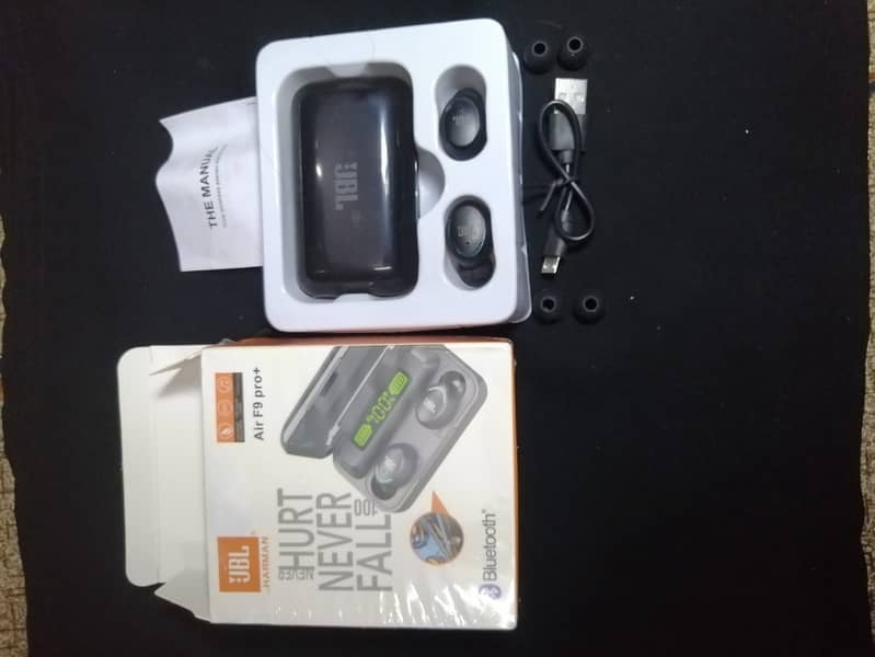 JBL Air F9 pro+  AirBuds with FREE oarimo Charger 3