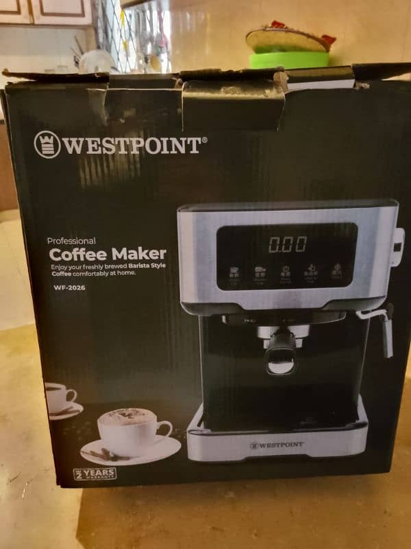 west point cofea machine 1