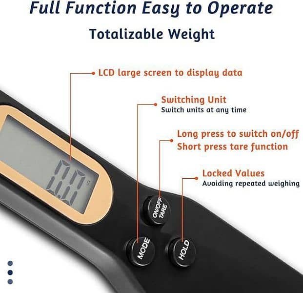 Digital Measuring Spoon LCD Display 7