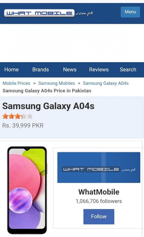 Samsung A04s 4gb 64 gb sell and exchange 4