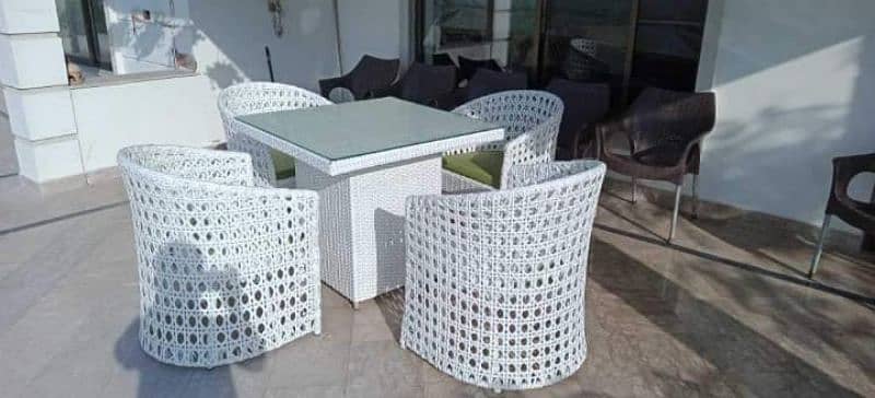 Garden chairs/rattan sofa sets/dining tables/UPVC outdoor furniture 5