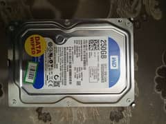 HHD Harddrive 250 GB