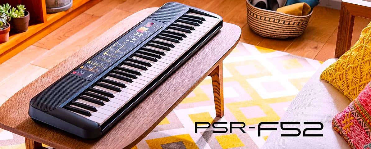 Yamaha PSR-F52 Portable Digital Keyboard Box Pack (New Year Sale) 0