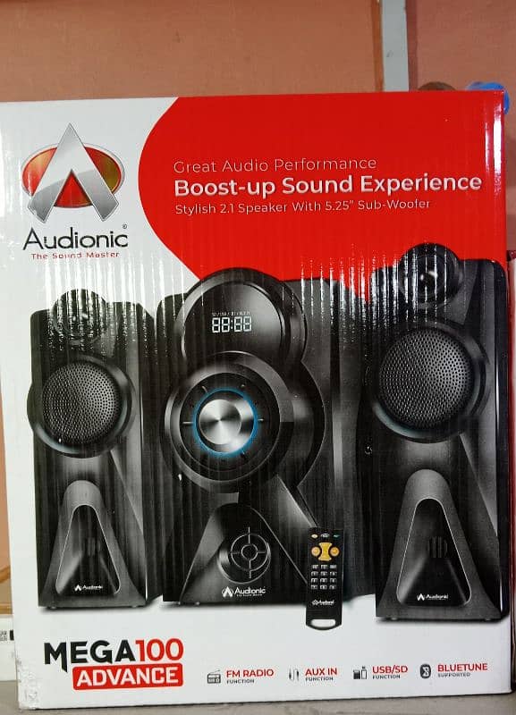 Audionic Mega 100 Advance 2.1 Sound System 4