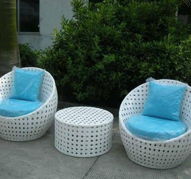 Garden chairs/rattan sofa sets/dining tables/UPVC outdoor furniture 4