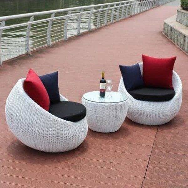 Garden chairs/rattan sofa sets/dining tables/UPVC outdoor furniture 9