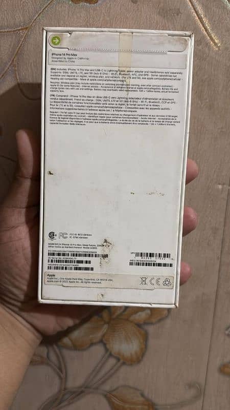 iphone 14 pro max PTA approved 256 Gb for sale (Read Description plz) 5