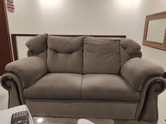 two seater comfortable sofa