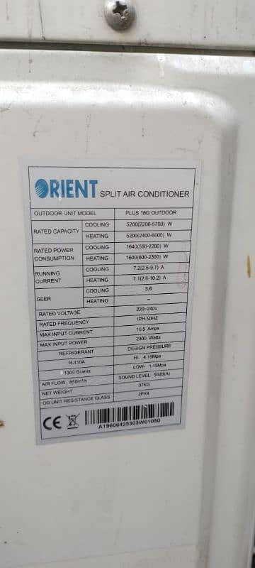 Orient 1.5 Ton inverter 3