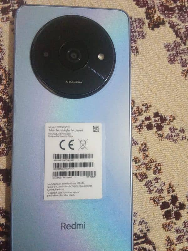 Redmi A3 for sale box pax only 1 week used 1