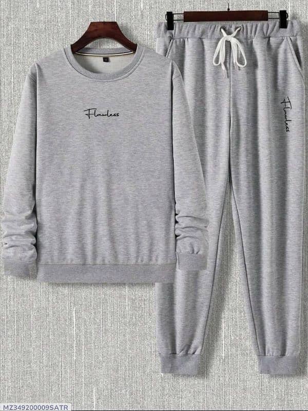 Men's Women's Fleece Sweatshirts Tracksuit 3