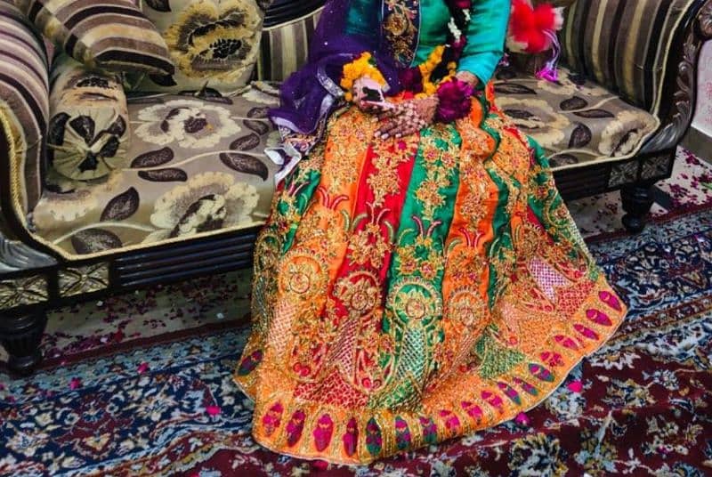 walima and mehndi dress 2