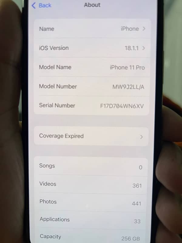 Iphone 11 Pro (256) Non PTA Factory Unlock (No Exchange) 8