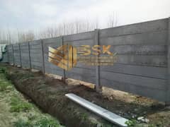 Precast boundary wall