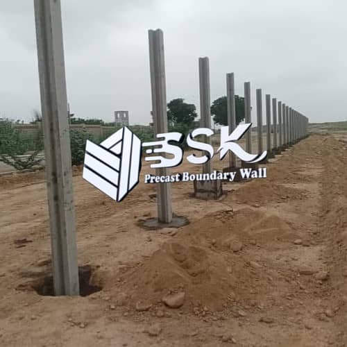 Precast boundary wall 4