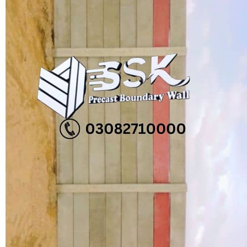 Precast boundary wall 6