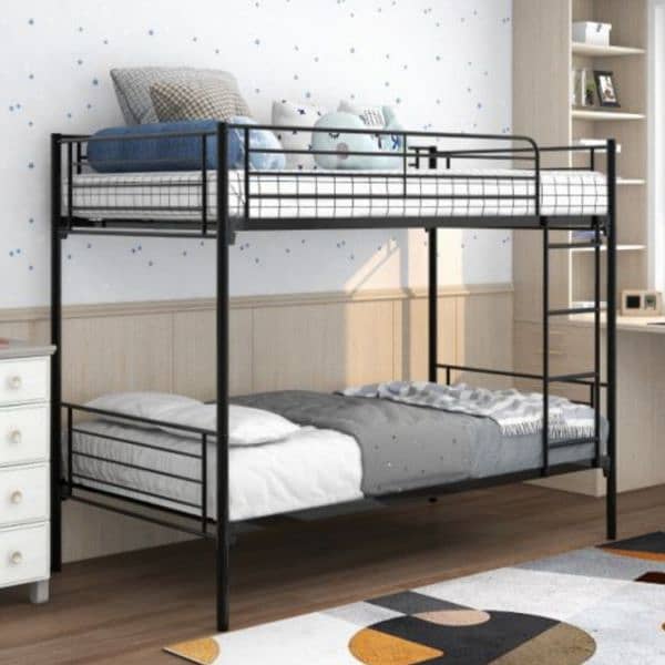 Double & Triple story Heavy Iron Beds Available. 6