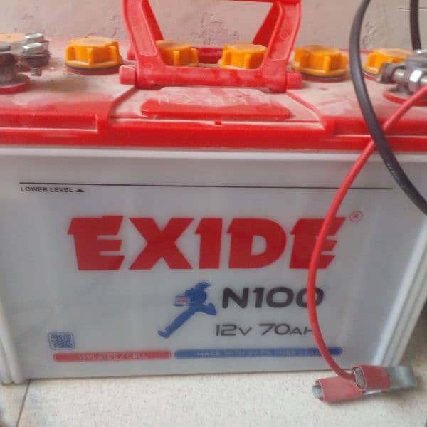 Exide Battery only 2 month used 0