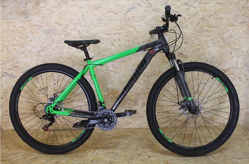 ELLEVEN STX 29" 21V BIKE - GRAY AND GREEN 0