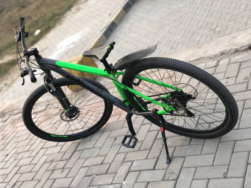 ELLEVEN STX 29" 21V BIKE - GRAY AND GREEN 3