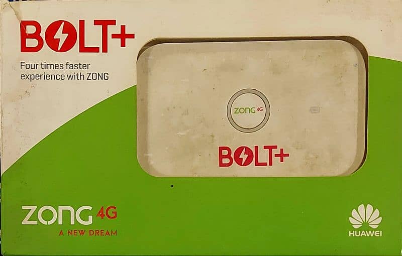 Zong Bolt+ Plus 4G LTE used 6