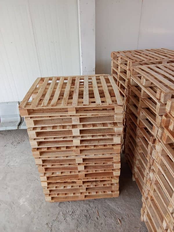 Wooden pallet important l New &used pallets l industrial Storage palle 2