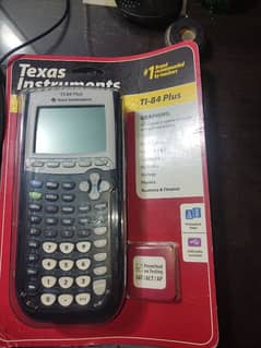 TI 84 plus Texas Instruments graphical calculator