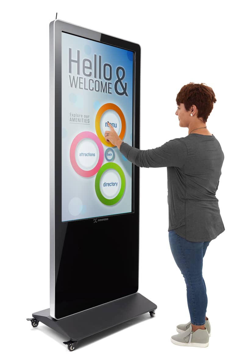 Interactive Screen-Digital Kiosk -Touch Led-Grandstream IP Phone 6