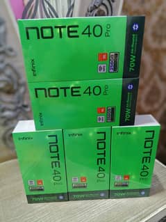 Infinix note 40 pro 12/256 Box pack 1 Year worantyy contct 03452502539