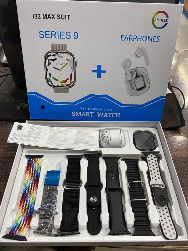 smart watch series 9 with earphone 1