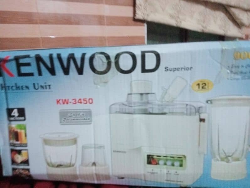 Kenwood juicer and grinder 0