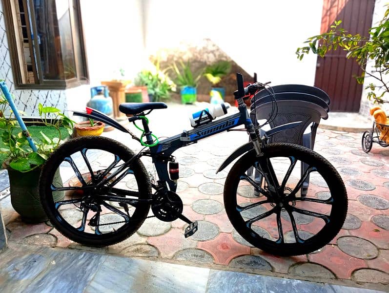 SWENDA Folding Bicycle+Gears And Suspension With NEW CONDITION 0