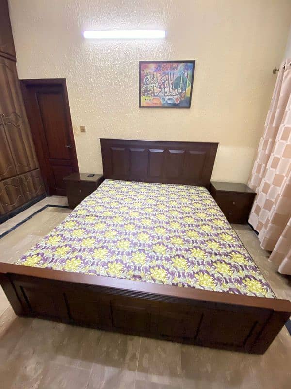 king size bed with dressing and side tables 6