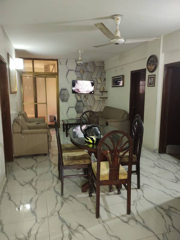 400 yards portion for rent in Gulshan-e-Iqbal Block 6 First floor facility easy access and airy environment. Excellent Location Best and central area of Gulshan Iqbal Block 6. 14