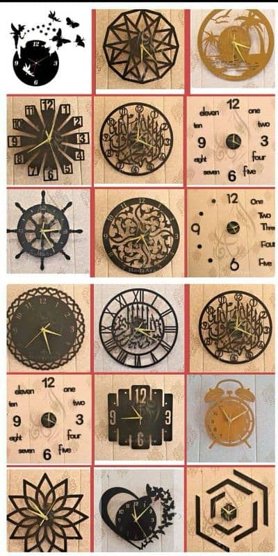 beautiful wall clocks inbox for order free delivery cash on delivery 4