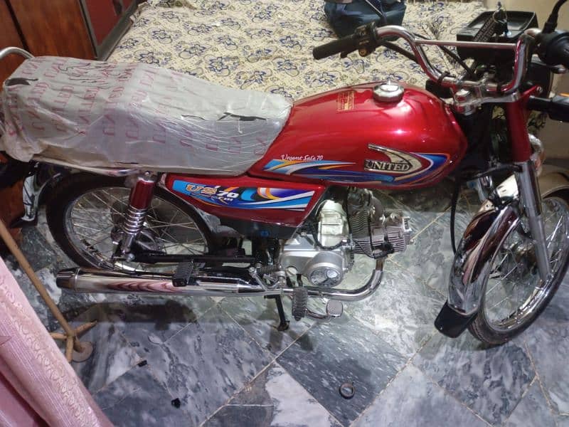 united 70 bike urgent for sale 0