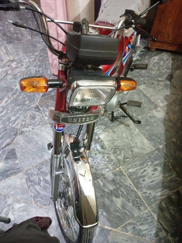 united 70 bike urgent for sale 2