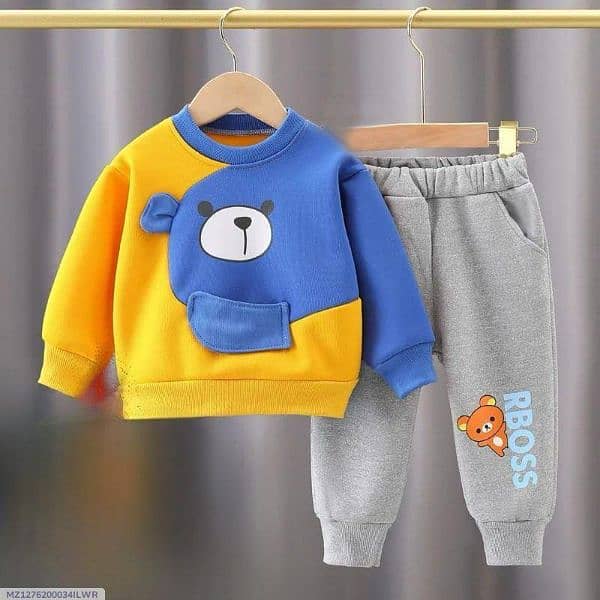 baby boy and girl tracksuit WhatsApp me I will show 1