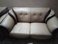 6 seater. Single Double & Three 3 Seaters Sofas Set