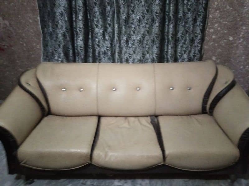 6 seater. Single Double & Three 3 Seaters Sofas Set 2