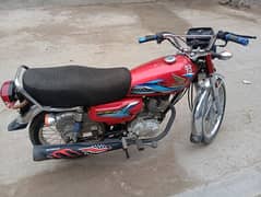 Honda CG 125 Bike Red Color 2024