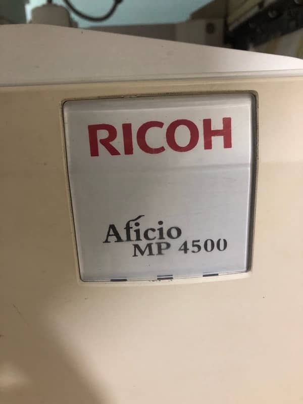 Richo Photocopy Machine 4500 5