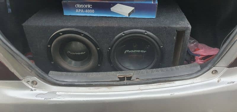 Origional Pioneer 2 Woofer with original Amplifier 1