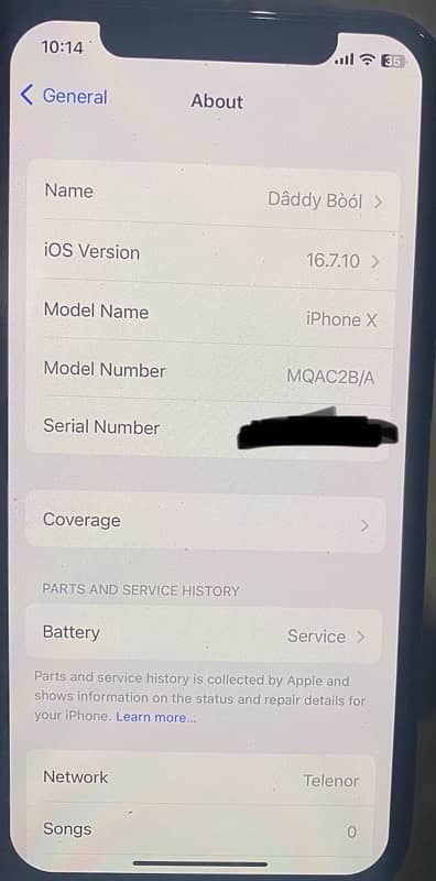 iPhone X pta proved 2