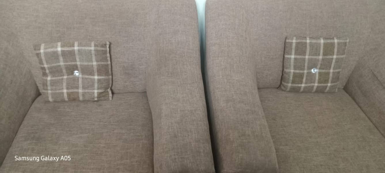 Brown sofa set 2