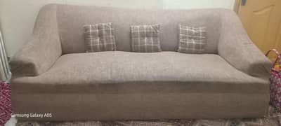 Brown sofa set